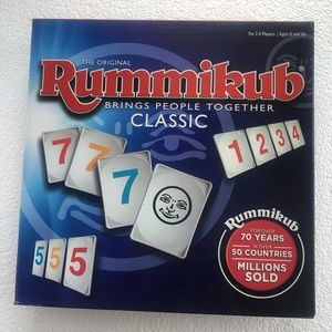 The Original Rummikub Classic game, Ages 8 and up, 2-4 players